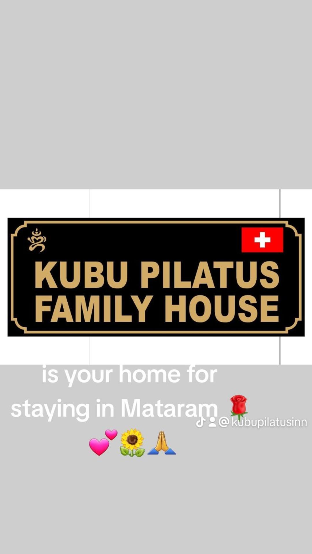Villa Kubu Pilatus - Family House Lombok Tjakranegara Exterior foto